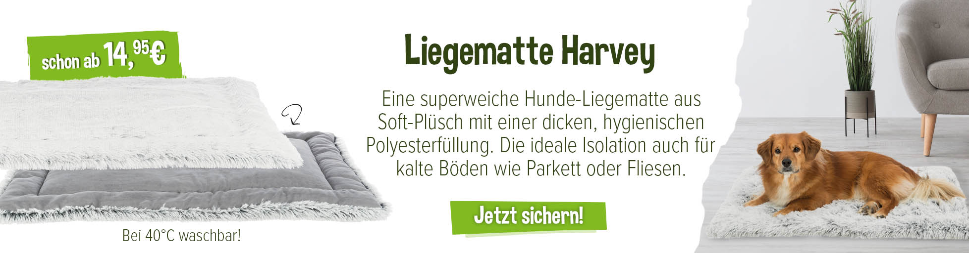 Weiche Liegematte Harvey