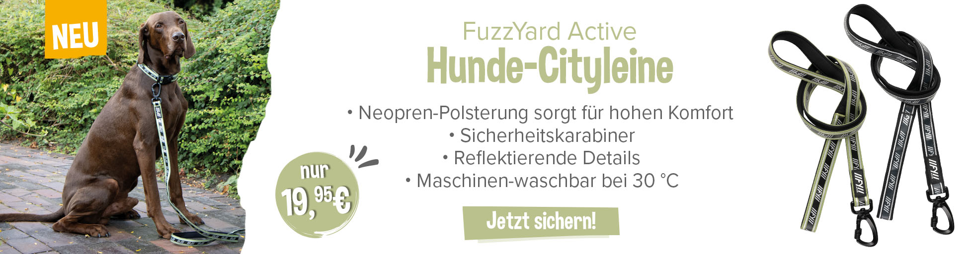 NEU! FuzzyYard City Leine