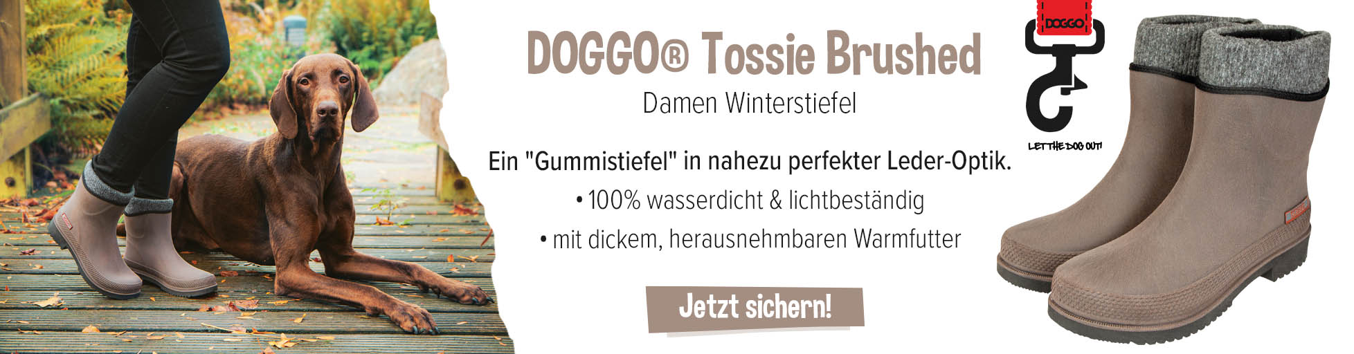 DOGGO Damen Winterstiefel