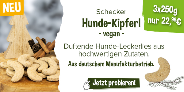 NEU Schecker Hunde-Kipferl