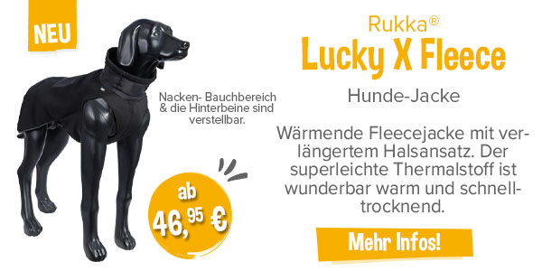 NEU! Lucky X Fleece Jacke