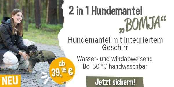 Neu! Hundemantel BOMJA