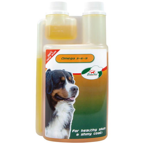 PrimeVal® Omega 369 Fettsäuren 500ml Hochwertiges Öl für den Hund