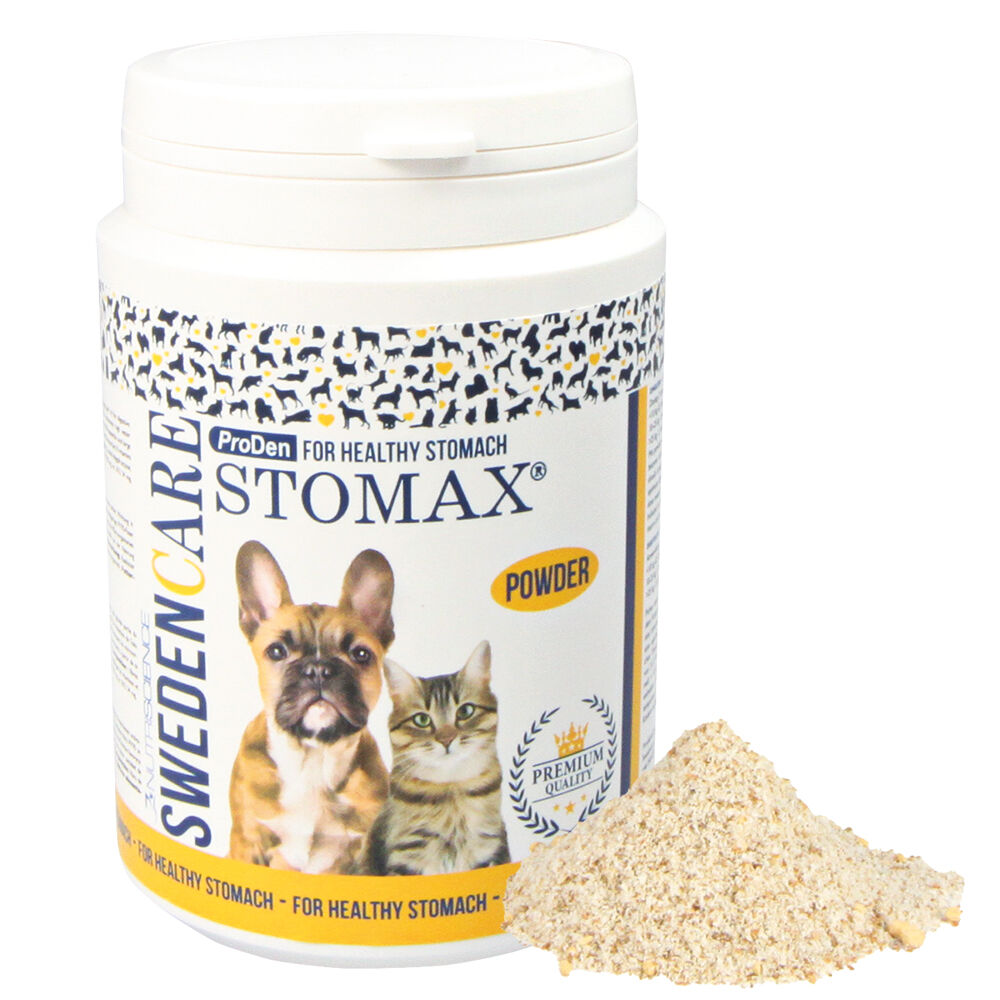 Stomax Ergänzungsmittel für Hunde hilft bei Magen und